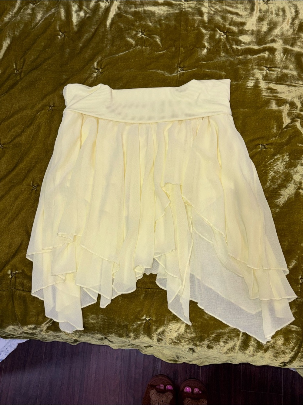 Kimchi Blue Layered Chiffon Skirt
